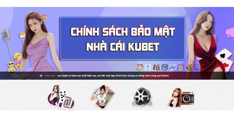 Chính sách bảo mật với dữ kiện cược thủ đưa ra